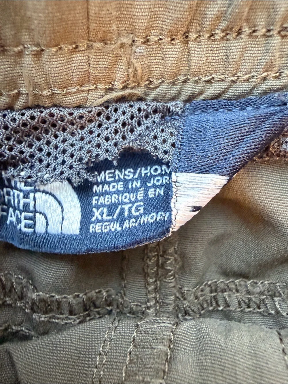 The North Face Charcoal Gray Elastic-Waist Shorts, bundle of TWO size XL